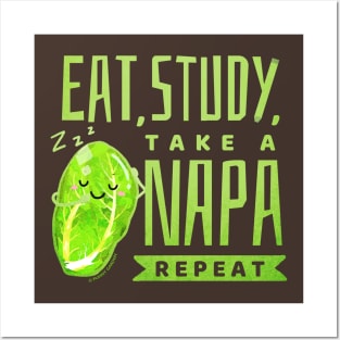 Eat Study Take A Napa Posters and Art